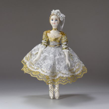 Эксклюзивная ёлочная игрушка Балерина
