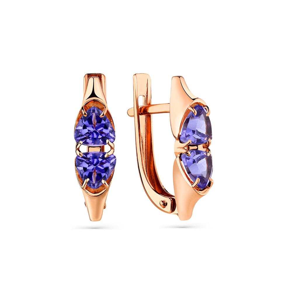 Серьги из золота 585 пробы