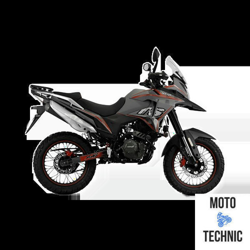 Мотоцикл турэндуро ROCKOT DAKAR 250 (171YMM, серый/красный, ЭПТС)