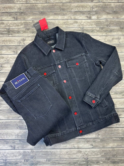 Джинсовый костюм Kiton