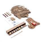 Гриффиндор от SamCraft - сборные объемные 3D картины из дерева своими руками, покрась, собери и склей