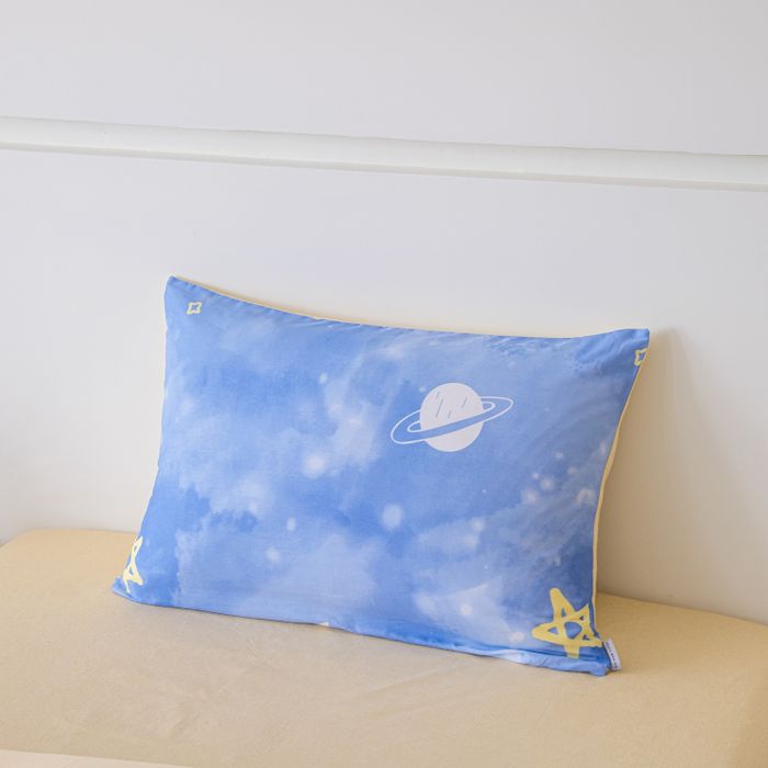 Комплект постельного белья Сатин Люкс Детское 100% хлопок «Звёздная карта»