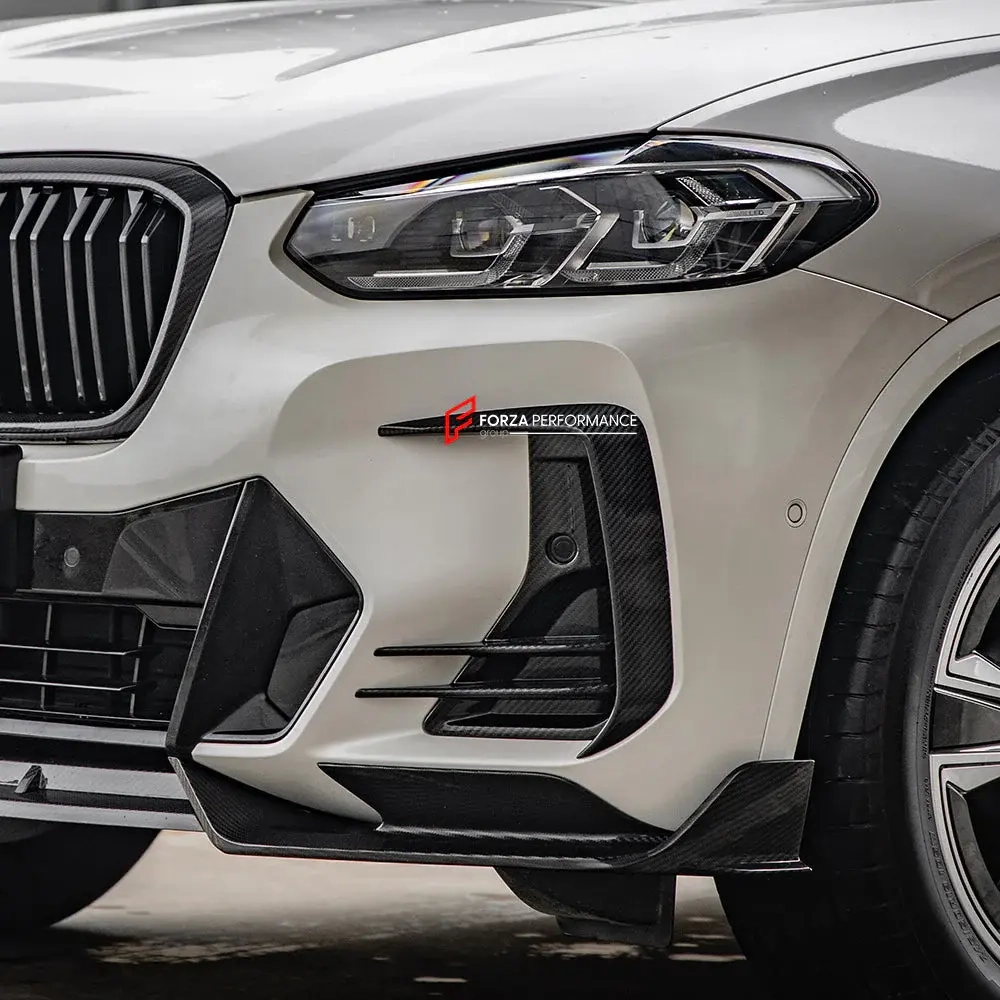 Карбоновые воздухозаборники для BMW X3 G01 Рестайлинг 2022-2024 / X4 G02 Рестайлинг 2022+ / iX3 G08 Рестайлинг 2022+ БМВ