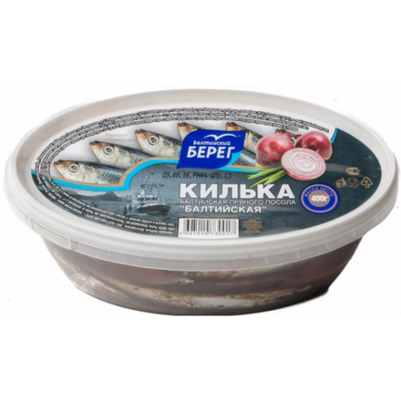 Балтийский берег Килька п/п 400гр.