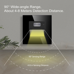 Светильник LED в рамку с дат. движения 220В 5LED ЗОЛОТО