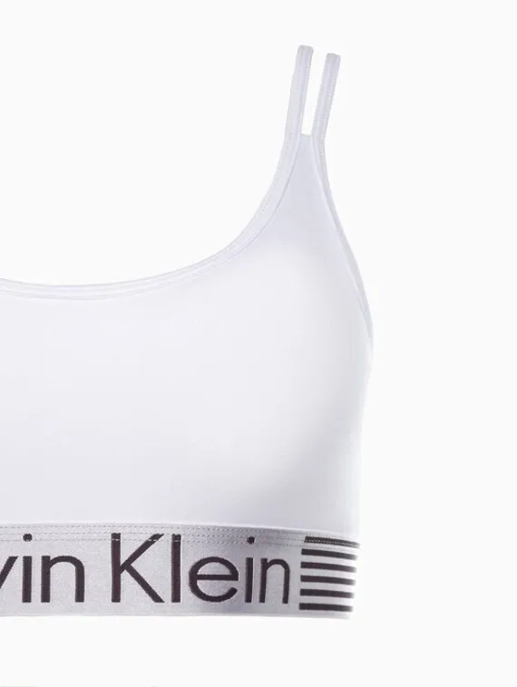 Комплект женский (топ с тонкими лямками, трусы), цвет белый МИКС, размер 42-44