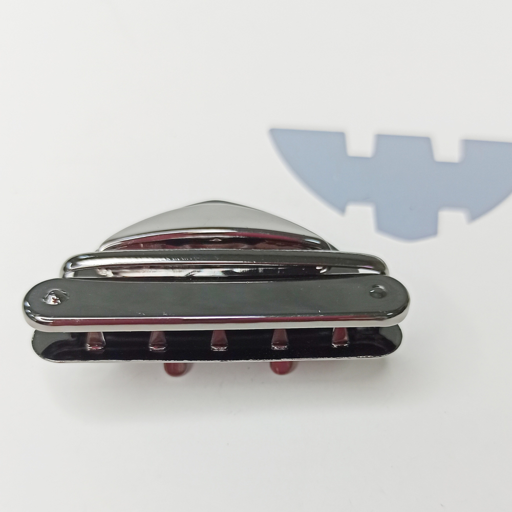 Замок-защелка на зажимах 52*35 Черный никель