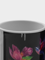 Кружка - хамелеон Доляна «Колибри», 350 мл, керамика, небольшие дефекты