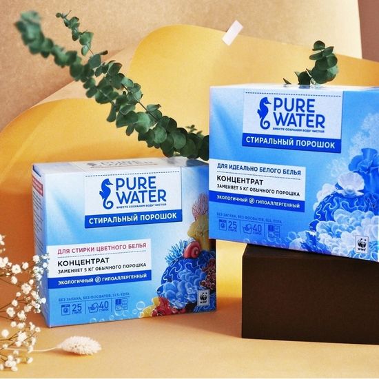 Стиральный порошок для белья Pure Water 800 г