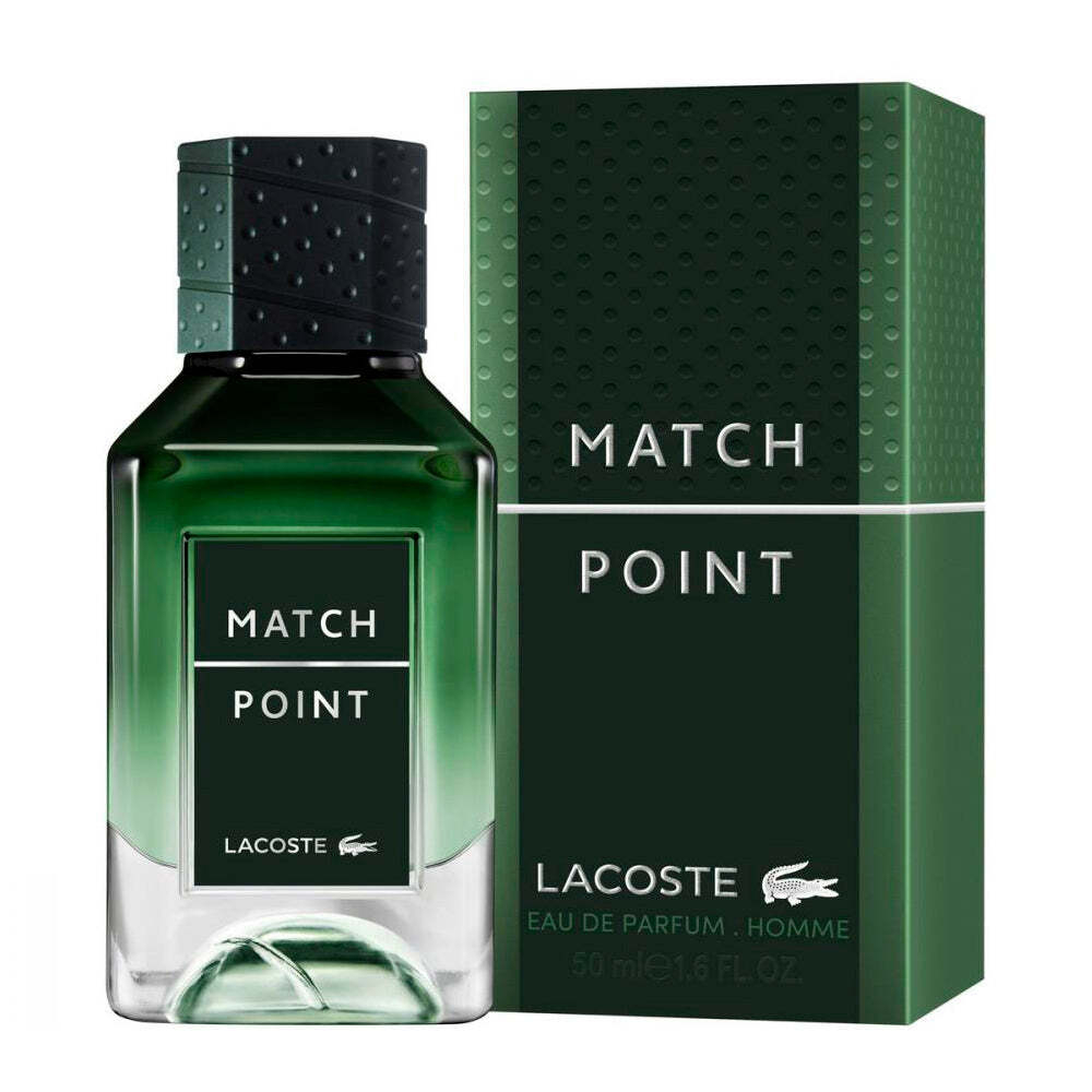 Lacoste Match Point Eau de Parfum Homme — интересный, элегантный аромат для мужчин.
