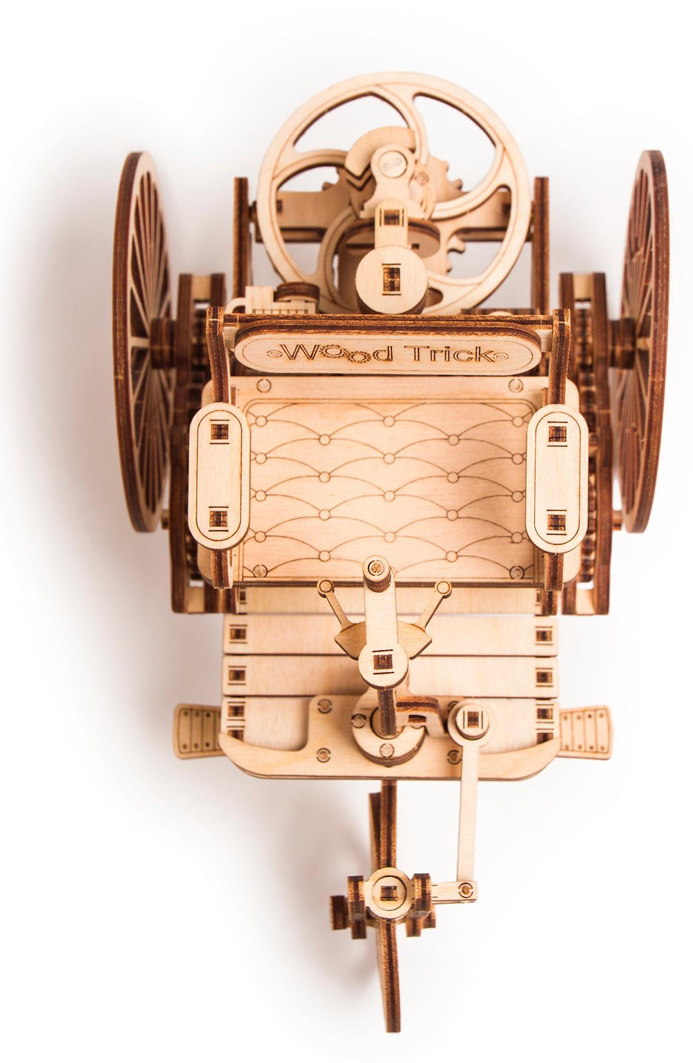 Механический 3D-пазл из дерева Wood Trick Первый автомобиль