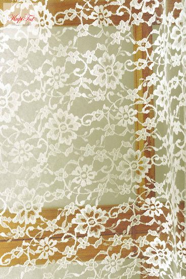 Длинные шторы Люси-Т гипюр жаккардовый (молочный)