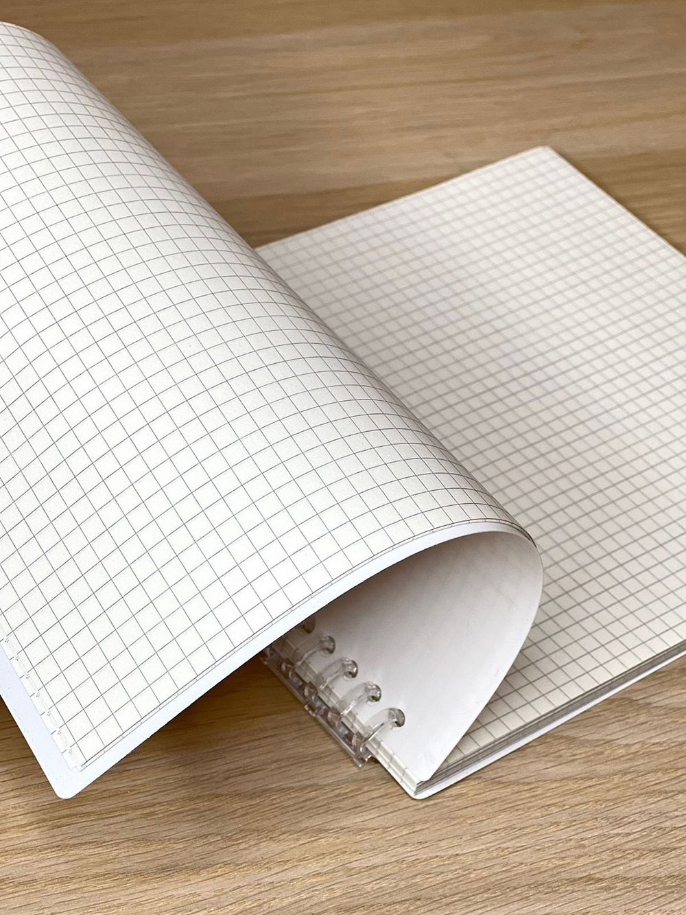 Блокнот квадратный в клетку 60л 195х210 мм белый (8808-015)