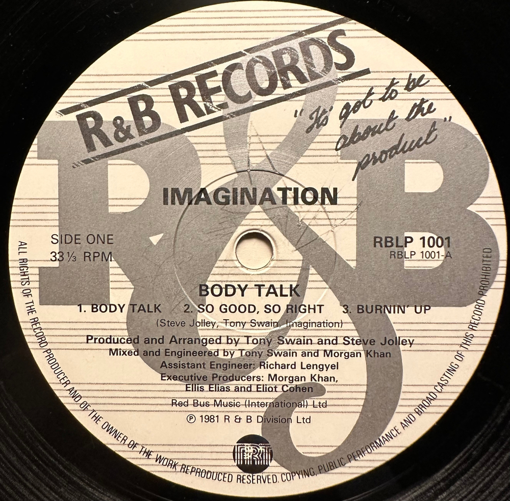 Imagination - Body Talk (Германия 1981г.)