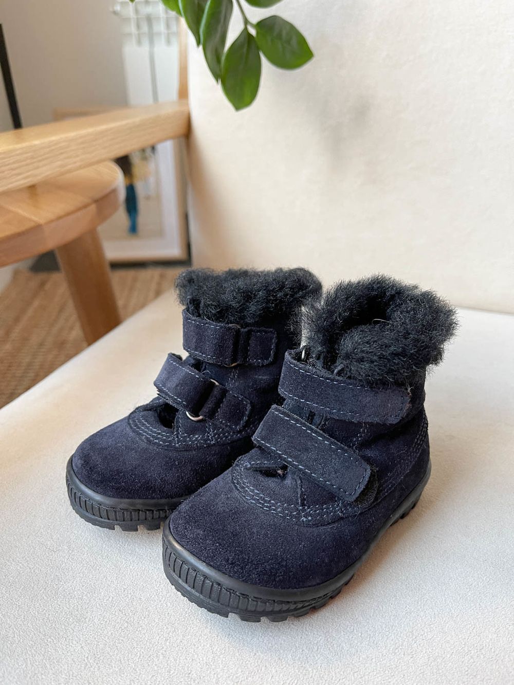 Ботиночки синие, 18