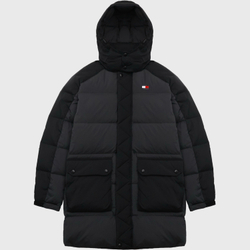 Пуховик Tommy Jeans Two-Tone Hooded Parka Black