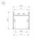 Встраиваемый профиль Arlight SL-LINE-3638-LW-2000 WHITE 038444