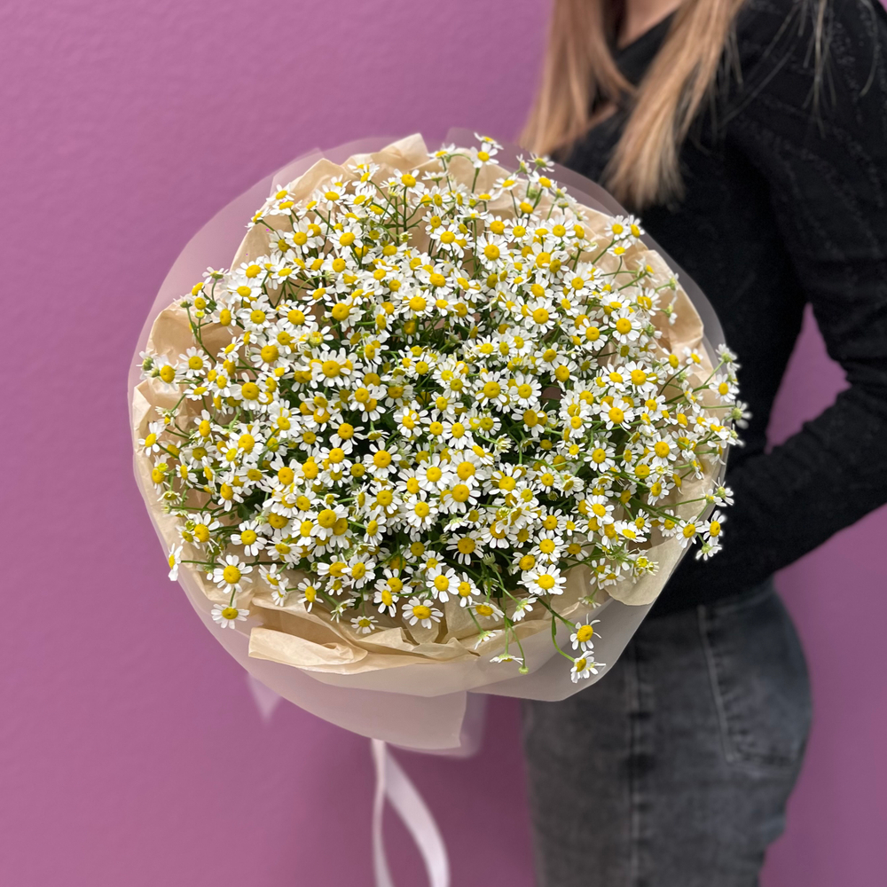 Букет из 19 матрикарий #10