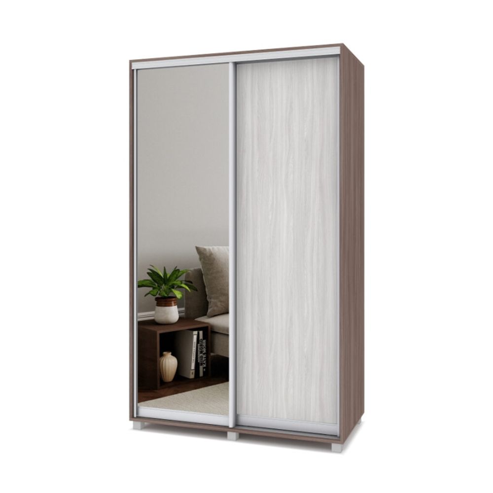 Шкаф-купе двухстворчатый "Роланд" Р422, ЛДСП, MODERN