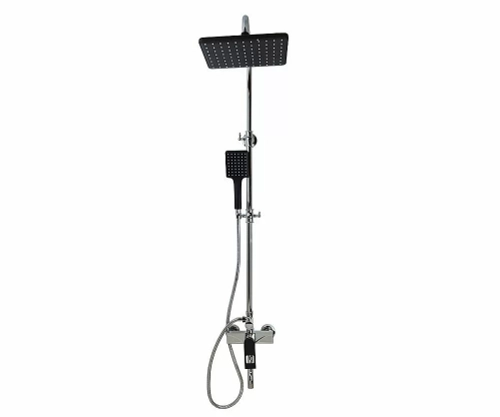 Душевая система Bronze De Luxe ELEMENT EL77/1CB хром/черный