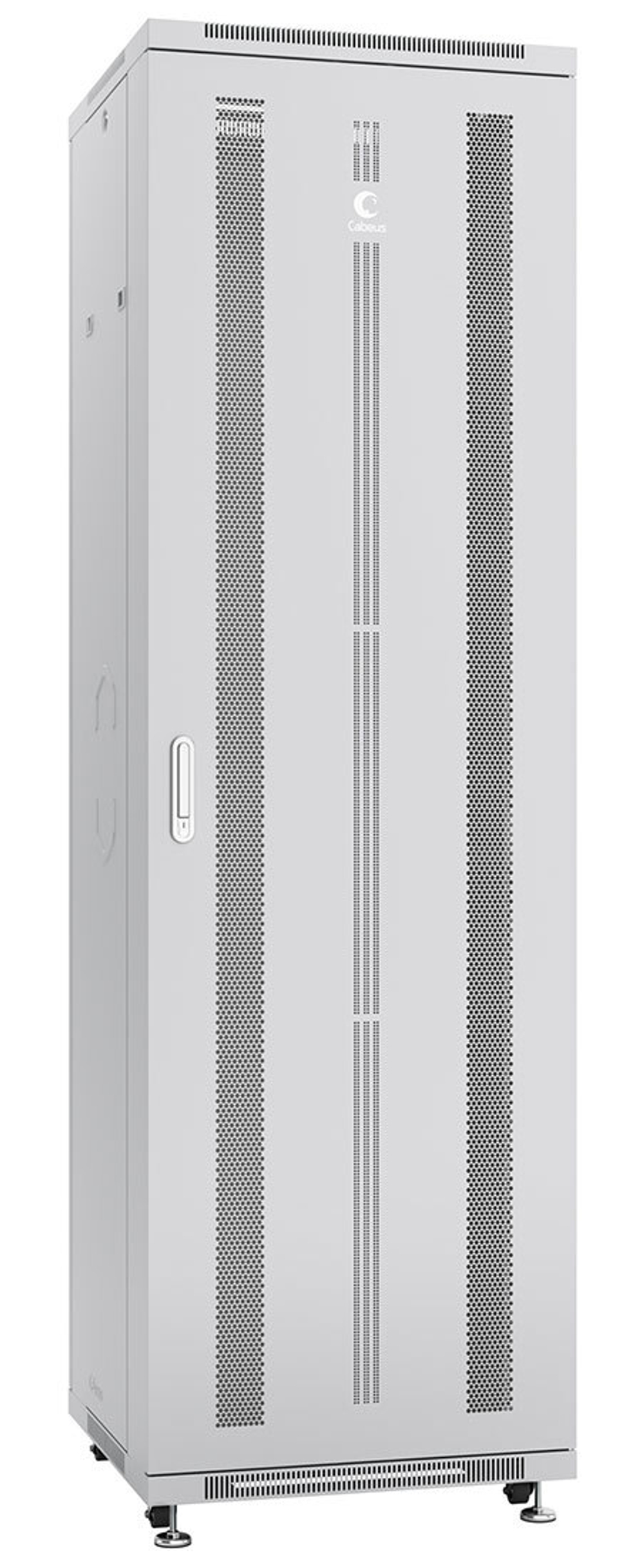 Шкаф напольный 19", 42U Cabeus ND-05C-42U80/80