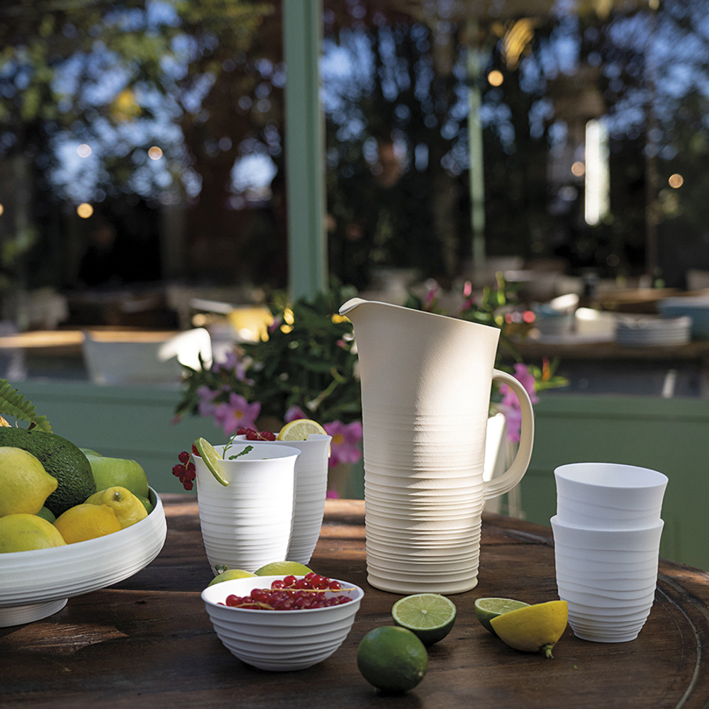 Стакан tierra, 350 мл, молочно-белый