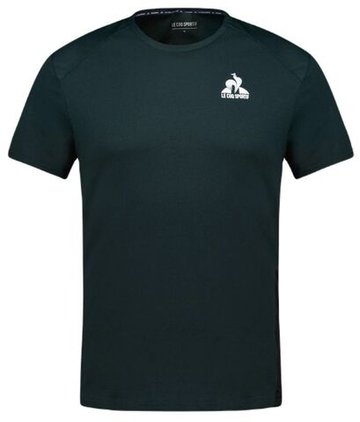 Мужская теннисная футболка Le Coq Sportif Training T-Shirt Short Sleeve N°1 - зеленый