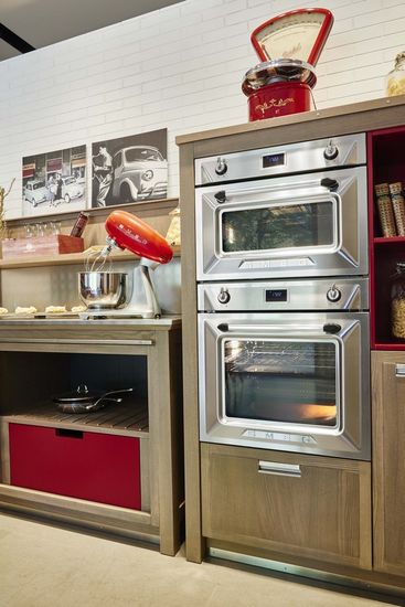 Электрический духовой шкаф Smeg SF4920MCX