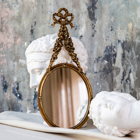 Зеркало настенное Объект мечты Зазеркалье Аморет антик бронза OM-21061703