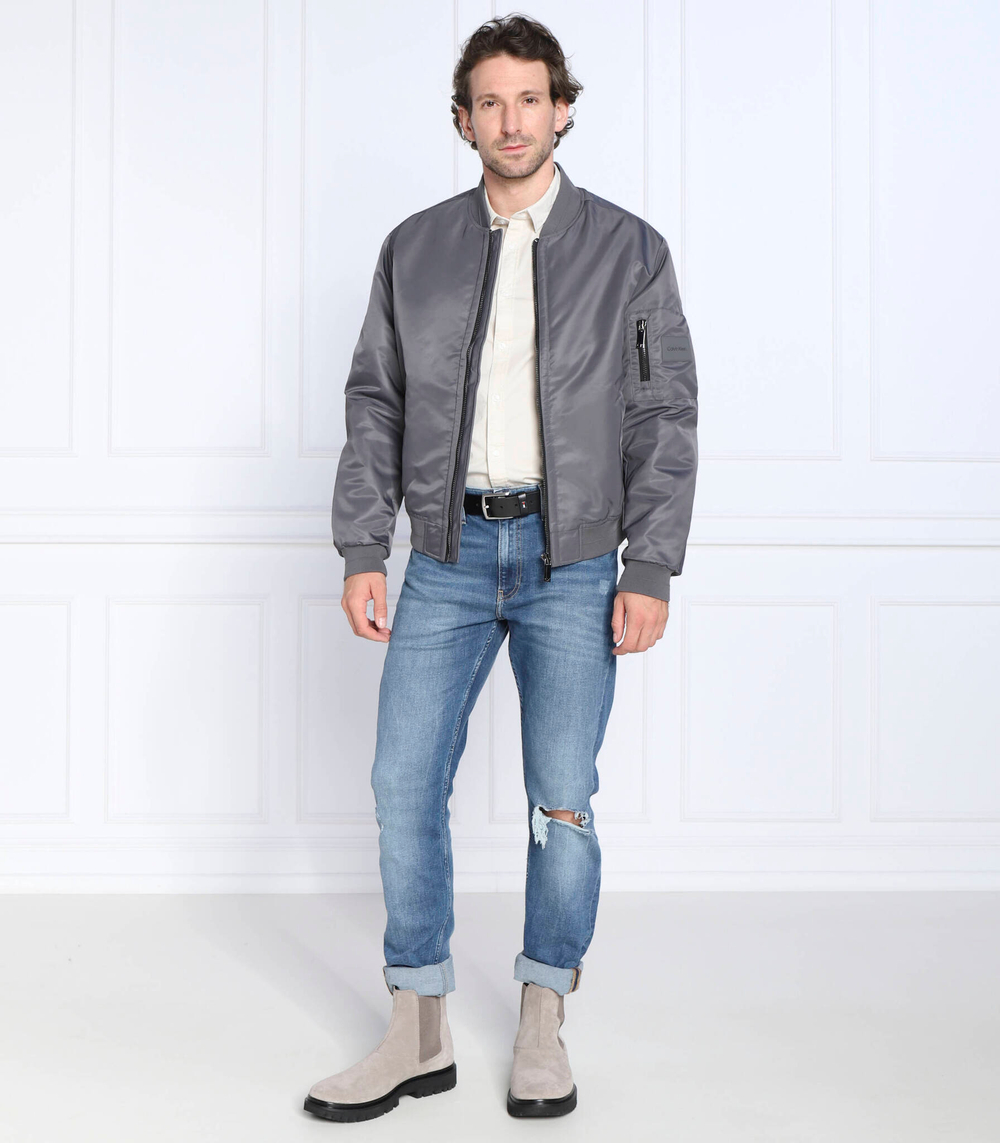 куртка бомбер Calvin Klein - серый(K10K109907)