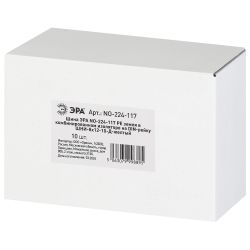 Шина ЭРА NO-224-117 PE земля в комбинированном изоляторе на DIN-рейку ШНИ-8х12-10-Д-желтый