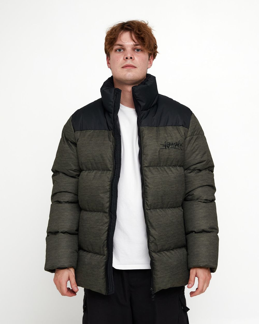 Пуховик Anteater AW24 Downjacket Stroke хаки