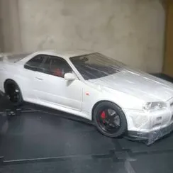 A5045 Модель машины Nissan Skyline 1:18