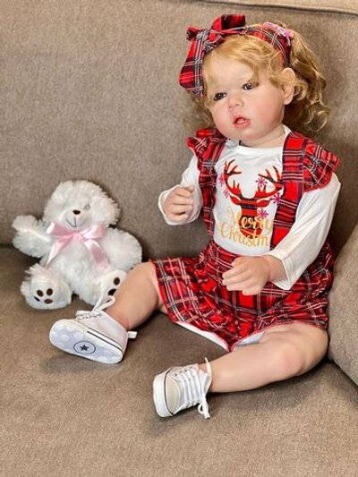 Кукла Реборн мягконабивная 75см в пакете (FA-348A)