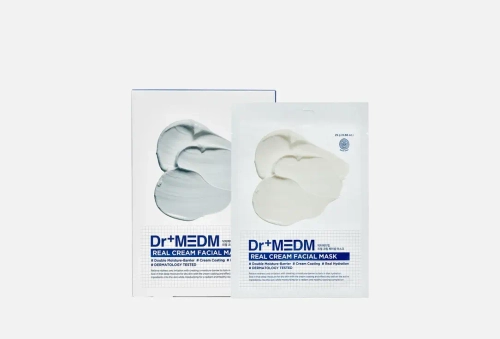 DR+MEDM Real Cream Facial Mask Кремовая маска для лица