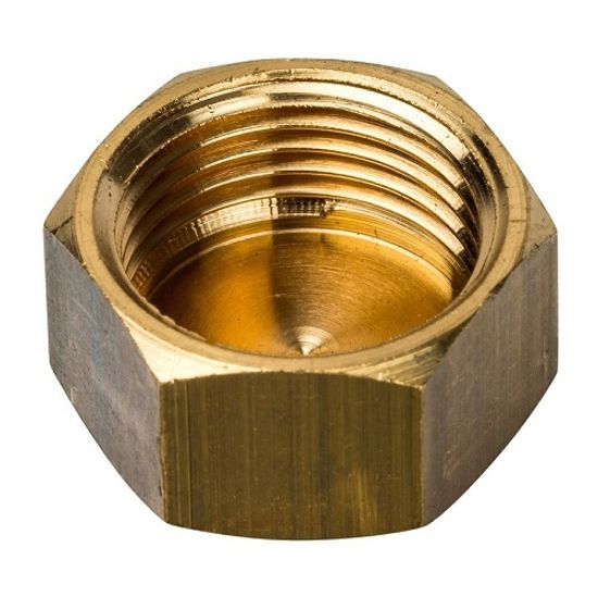 Заглушка Stout 3/4" ВР с внутренней резьбой латунная SFT-0026-000034