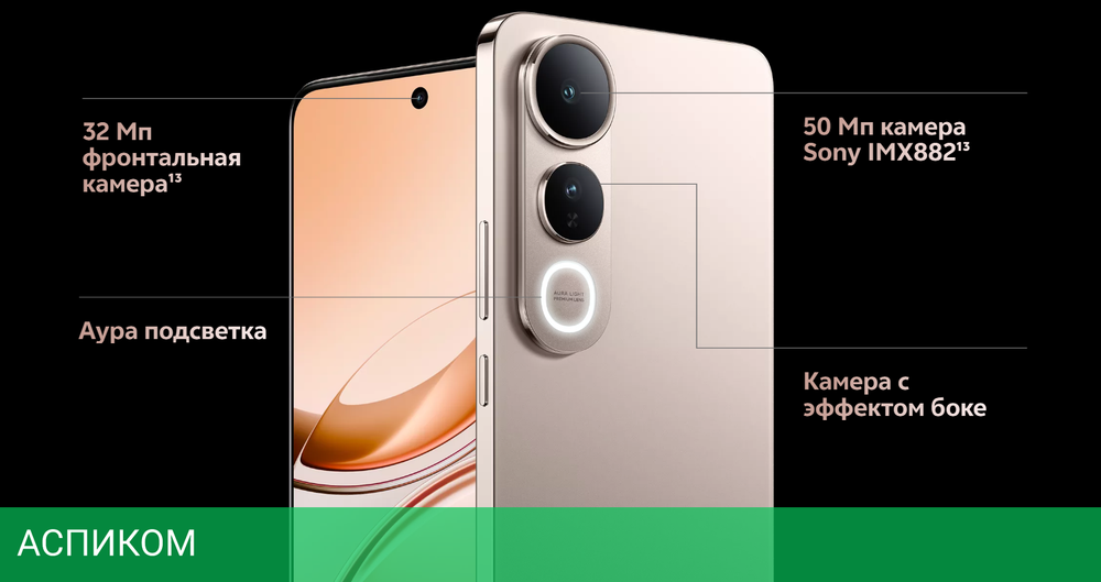 Смартфон Vivo V50 Lite 8GB/256GB Green (V2441)