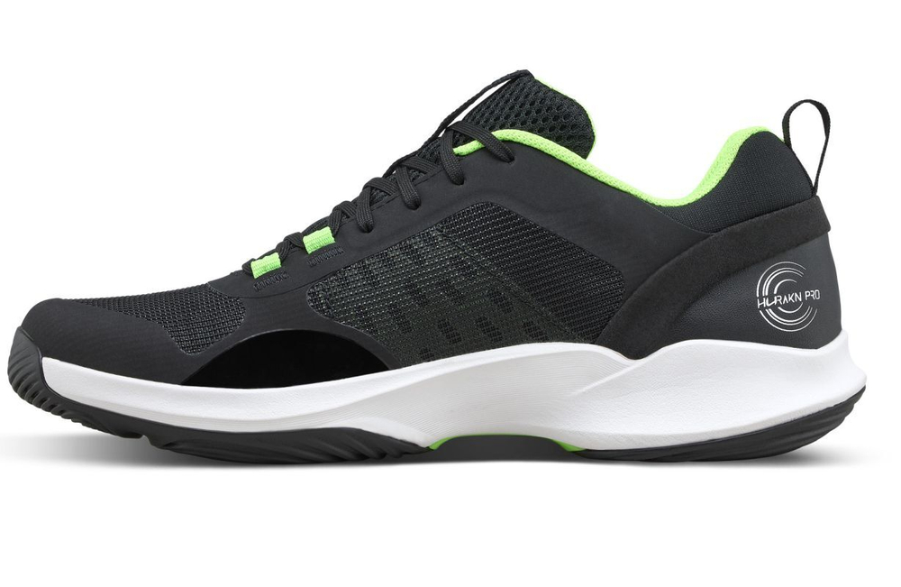 Мужские кросовки для Padel Wilson Hurakn Pro V2 - black/white/green gecko