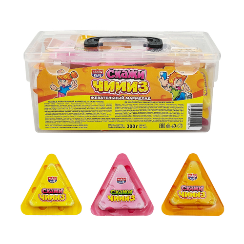 Мармелад жевательный "Скажи Чиииз" 10г*30шт*12блоков