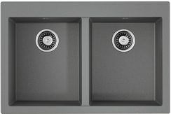 Кухонная мойка OMOIKIRI Bosen 80-2-GR(арт.4993569)