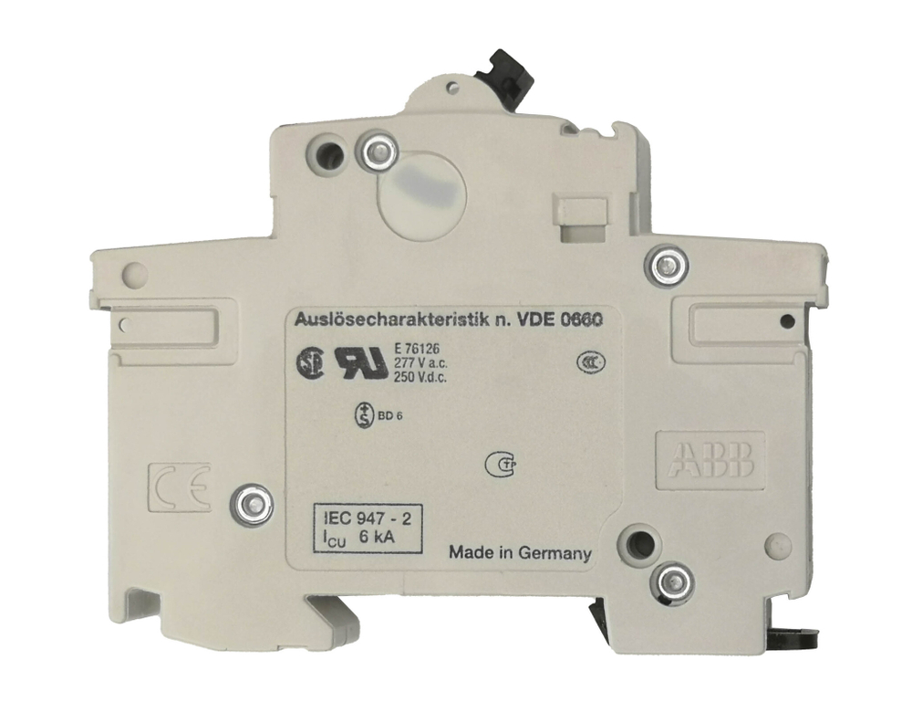 Автоматический выключатель ABB S281 UC k20, 20A 6кА 1п K GHS2810164R0487