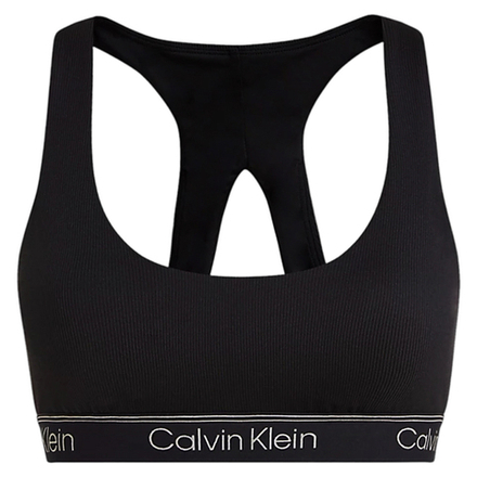 ТОП теннисный Calvin Klein Medium Support Sports Bra - черный