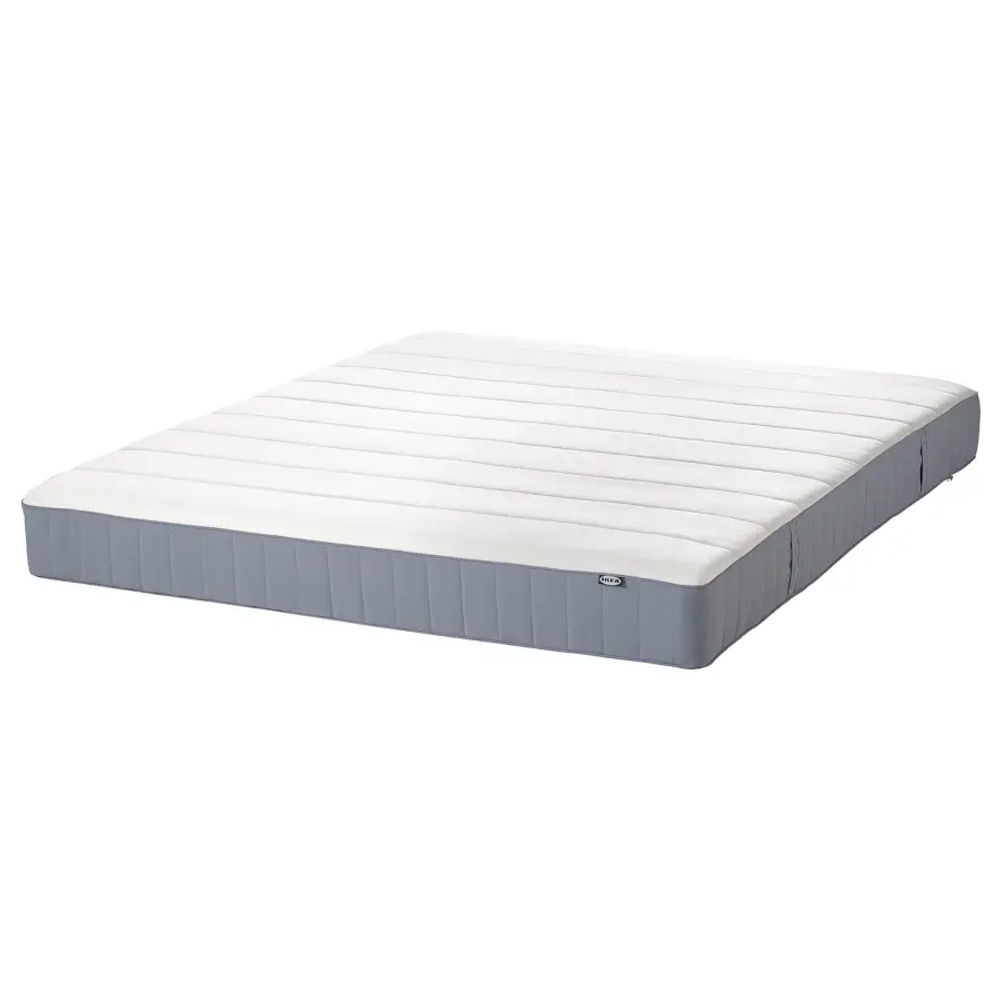 Кровать - IKEA MALM, 200х160 см, матрас жесткий, под беленый дуб, МАЛЬМ ИКЕА