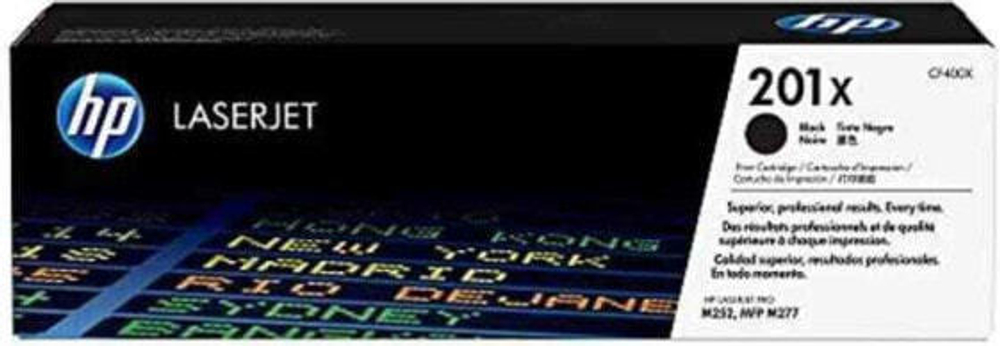 Картриджи Тонер HP 201X Тонер Чёрный