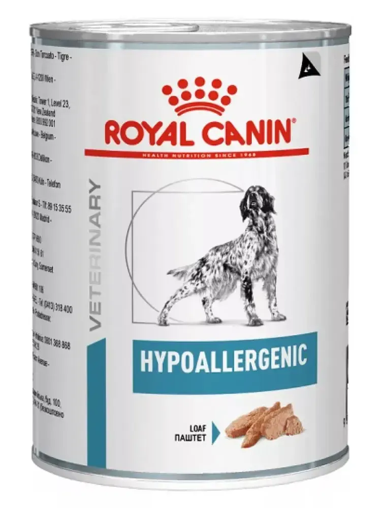 Royal Canin Hypoallergenic Canine консервы для собак 400 гр