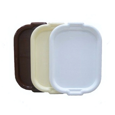 Поднос прямоугольный темно-коричневый 360*500