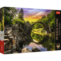Puzzle Premium Plus Quality 1000 el. Photo Odyssey: Rakotz Bridge in Kromlau, Germany