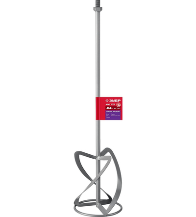 ЗУБР М14, d140 мм, насадка-миксер для тяжелых растворов ″снизу-вверх″ (МНТ-140)