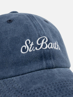 Кепка MC Saint Barth Davis denim синий