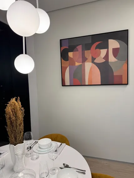 Постер Chromatic 90х120 см, разноцветный